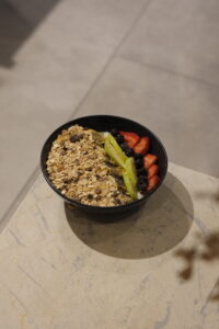 Fruit and Muslie Yoghurt